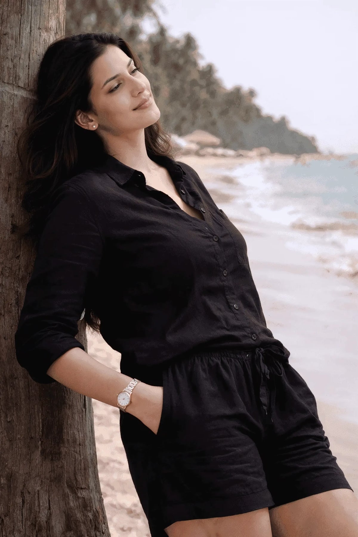 Classic Shirt & Shorts Co-ord Set for Women for Casual & Travel Wear
