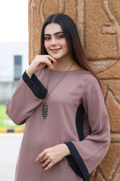 Mocha Classic Ethnic Co-ord Set